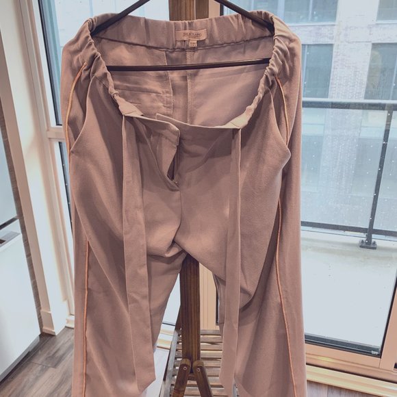 Turquoise Great Plains wide leg pant Pants - Bow Waist - Picture 1 of 8